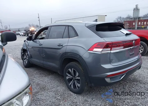 2025 Volkswagen Atlas Cross Sport 2.0T Se from USA, damaged, VIN 1V2DE2CA9SC223088